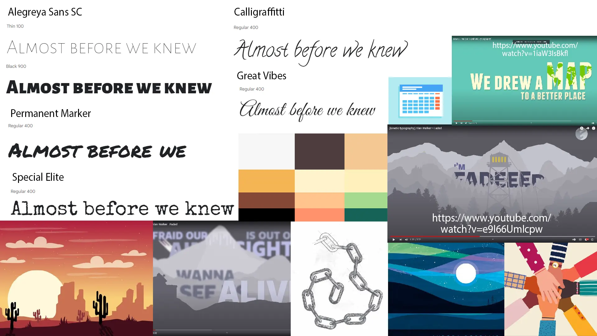 Sources d'inspiration